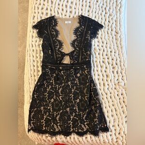 Black Lace Dress